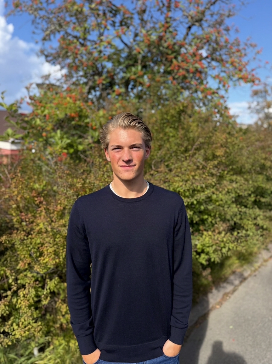 Porträtt av Morris Boesen, ekonomichef och grundare av Nexa UF